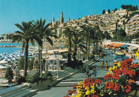 POSTAL 18278: Menton Cote D Azur