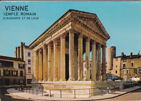 POSTAL 18283: Vienne sur le Rhone Le Temple Romain
