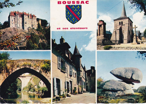 POSTAL 18288: Boussac et ses alentours