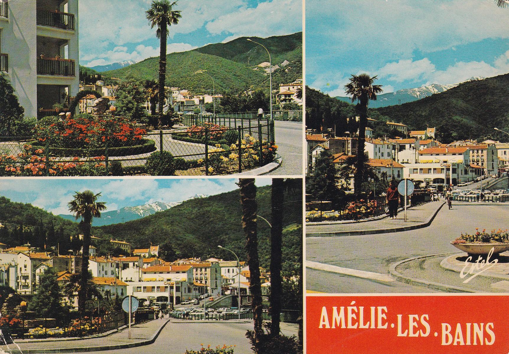 POSTAL 18316: Amelie-les-bains