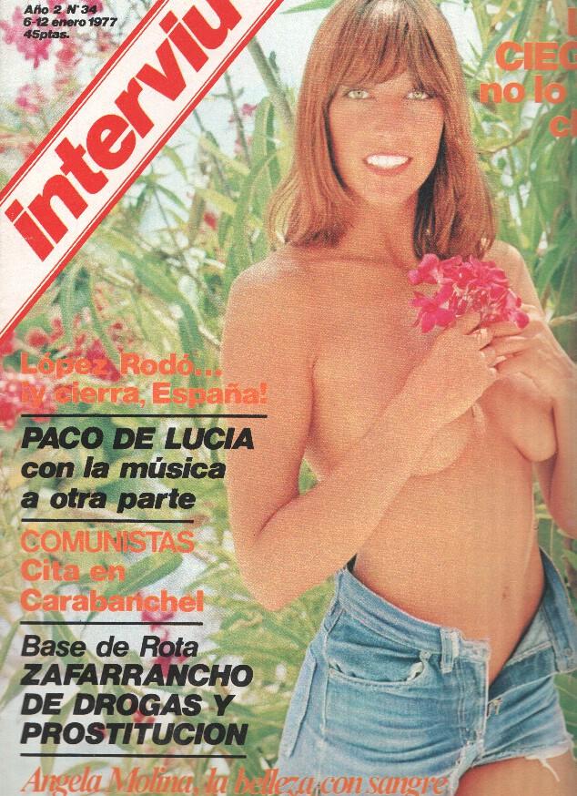 INTERVIU Volumen 0034: ANGELA MOLINA, la belleza con sangre