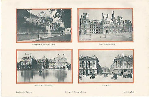 LAMINA ESPASA 2268: Palacios de Paris