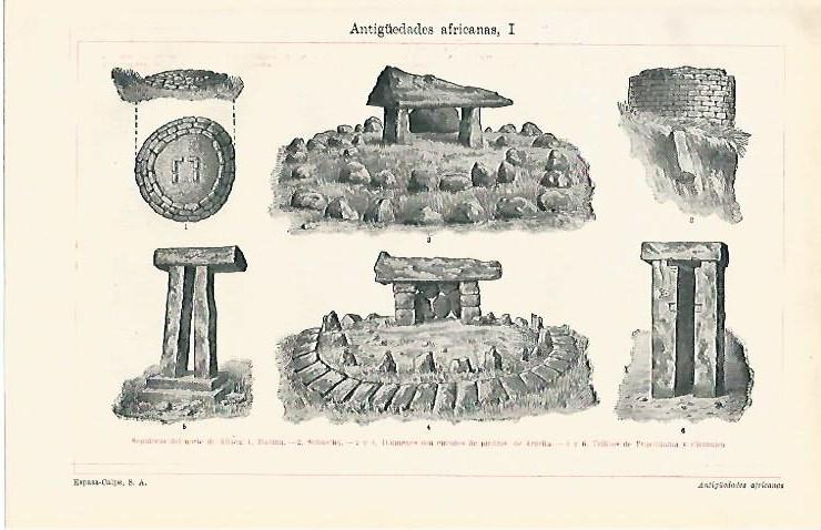 LAMINA ESPASA 12583: Sepulcros del Norte de Africa