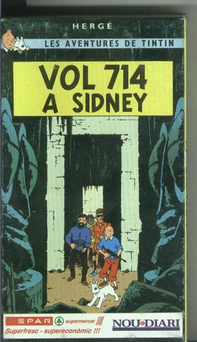 VHS. Tintin: vol 714 a Sidney