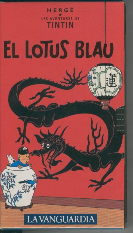 Video VHS: Tintin numero 13: El lotus blau