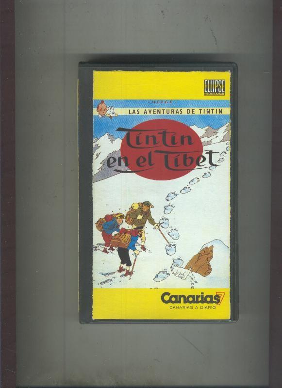 Video VHS: Tintin: En el Tibet