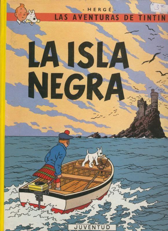 Tintin: La isla negra, duodecima edicion 1989