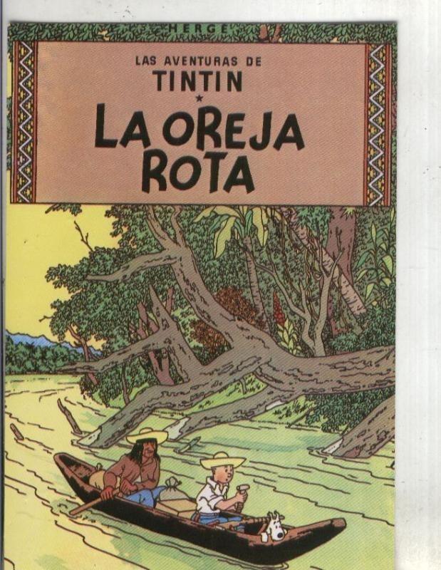 Postal 000266: Tintin: La oreja rota