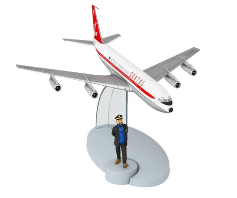 Figura Coleccion Tintin: Avion Qantas Australia Vuelo 714 para Sydney (2014) (ref. #29535)