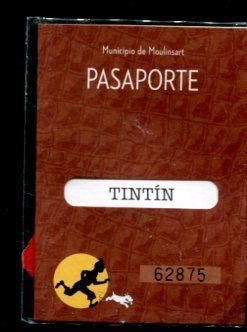 Pasaporte Tintin numero 62875
