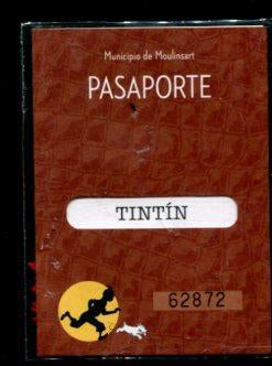 Pasaporte Tintin numero 62872