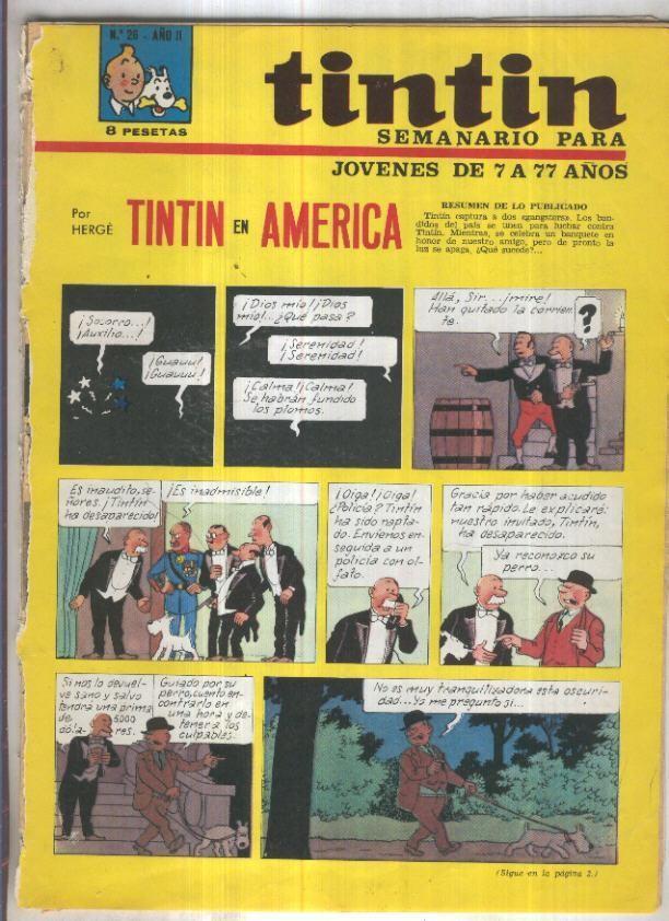 TINTIN de Zendrera: Numero 26 (Prodece de tomo desencuadernado)