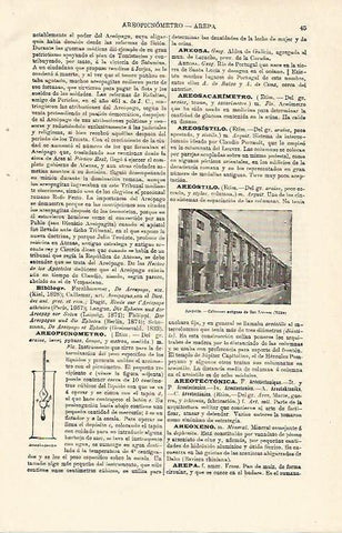 LAMINA ESPASA 12743: Columnas de San Lorenzo en Milan