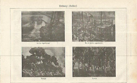 LAMINA ESPASA 16386: Obras de Rafael Estrany