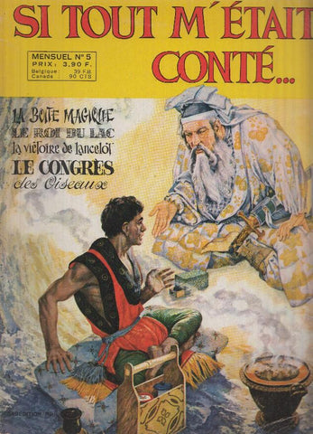 SI TOUT M'ETAIT CONTE...; Mensuel numero 05: LA BOITE MAGIIQUE (Sagedition 1970)