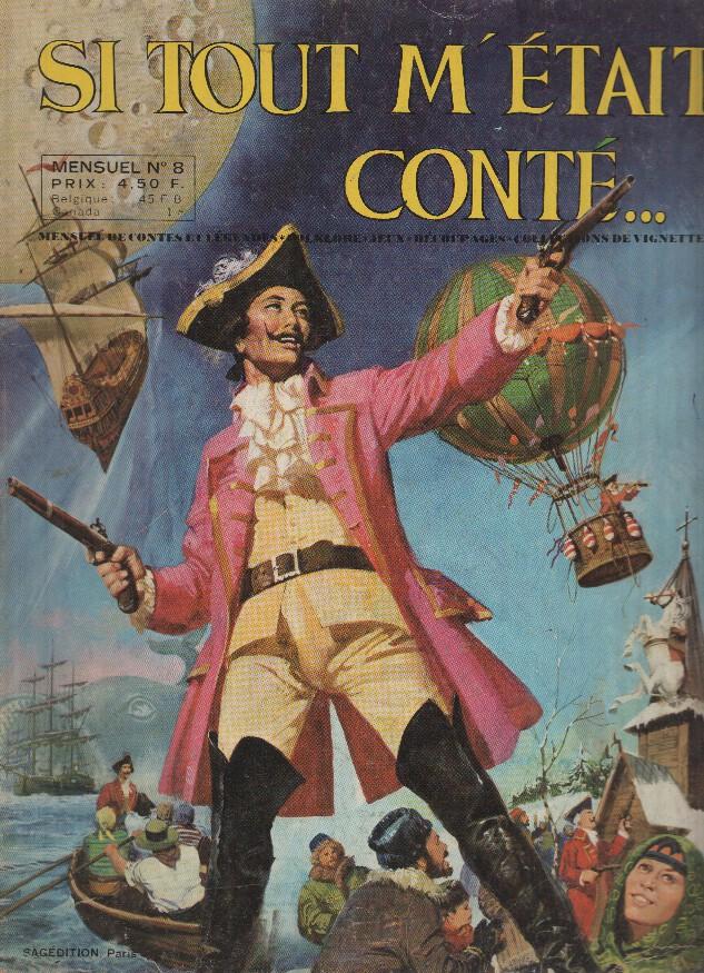 SI TOUT M'ETAIT CONTE...; Mensuel numero 08: LA LEGENDE DU MAYAS (Sagedition 1970)