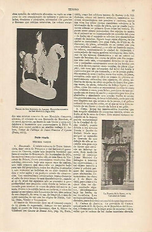 LAMINA ESPASA 8297: Puerta de Rana de la Catedral de Como Italia