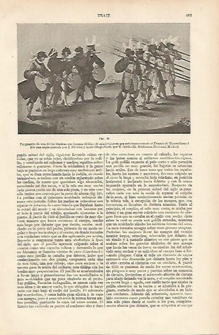 LAMINA ESPASA 11055: Detalle del El Triunfo de Maximiliano I