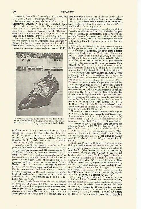 LAMINA ESPASA 14877: El motorista Francisco Gonzalez