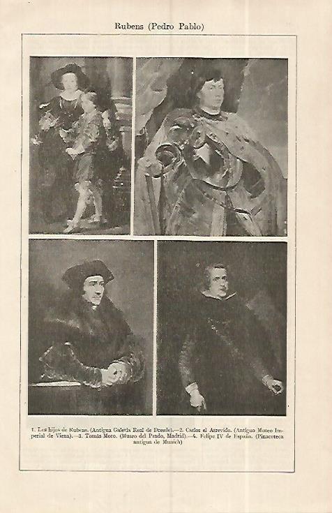 LAMINA ESPASA 19309: Los hijos de Rubens