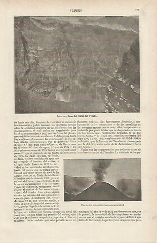 LAMINA DE ESPASA 220: Vesubio