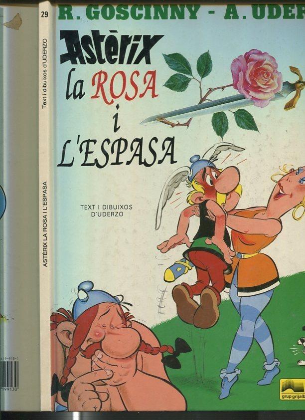 Asterix numero 29: La Rosa i L,Espasa (numerado 2 en interior)