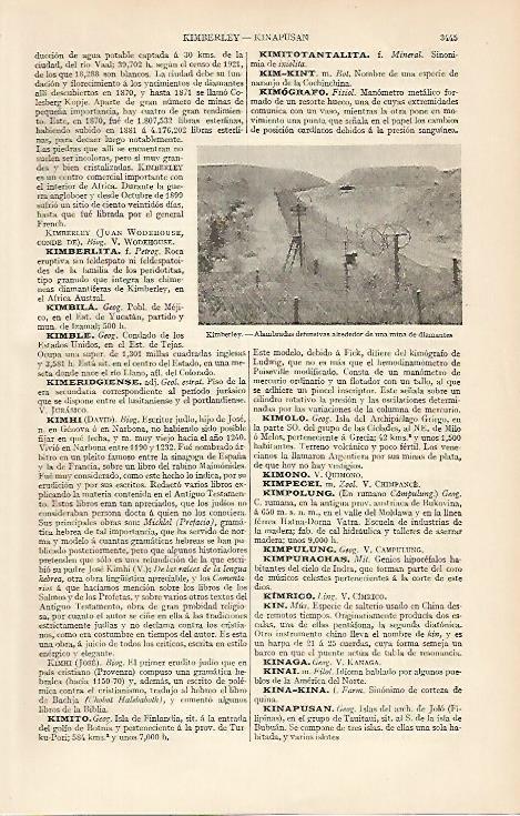 LAMINA ESPASA 6357: Alambradas defensivas en Kimberley Sudafrica