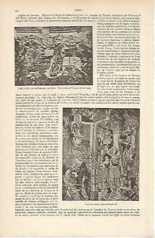 LAMINA ESPASA 6476: Tapiz de Tours. Tapiz de Arras