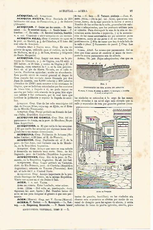 LAMINA ESPASA 8023: Acera de Pompeya