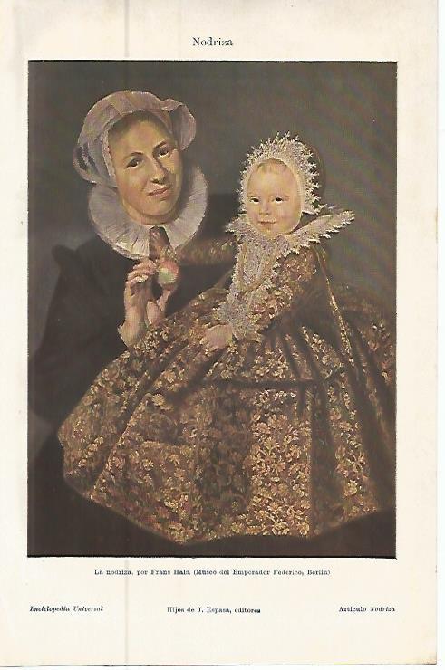 LAMINA ESPASA 9518: La nodriza por Hals