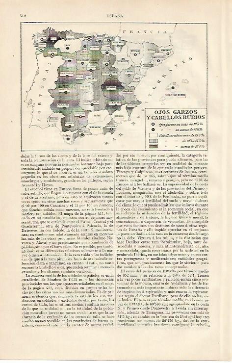 LAMINA ESPASA 10157: Ojos azules y cabellos rubios en España