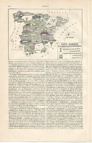 LAMINA ESPASA 10157: Ojos azules y cabellos rubios en España