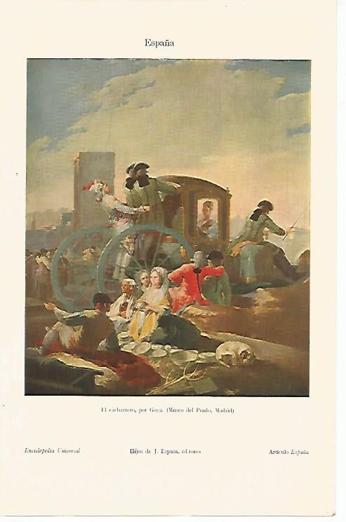 LAMINA ESPASA 10359: El cacharrero por Goya