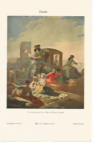 LAMINA ESPASA 10359: El cacharrero por Goya
