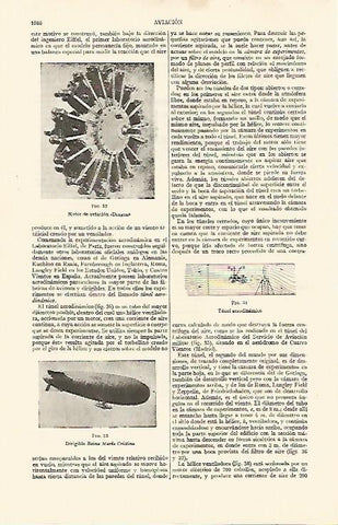 LAMINA ESPASA 10920: Motor de aviacion Dragon y dirigible Reina Maria Cristina