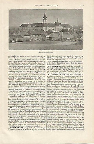 LAMINA ESPASA 12538: Abadia de Seitenstetten Austria