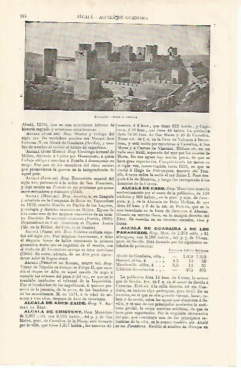 LAMINA ESPASA 9953: Castillo de Alcala de Guadaira Sevilla