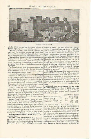 LAMINA ESPASA 9953: Castillo de Alcala de Guadaira Sevilla