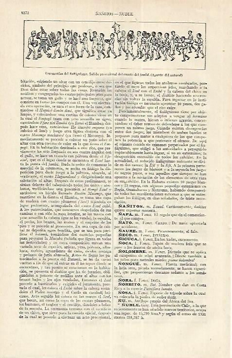 LAMINA ESPASA 17705: Ceremonias del ñañiguismo
