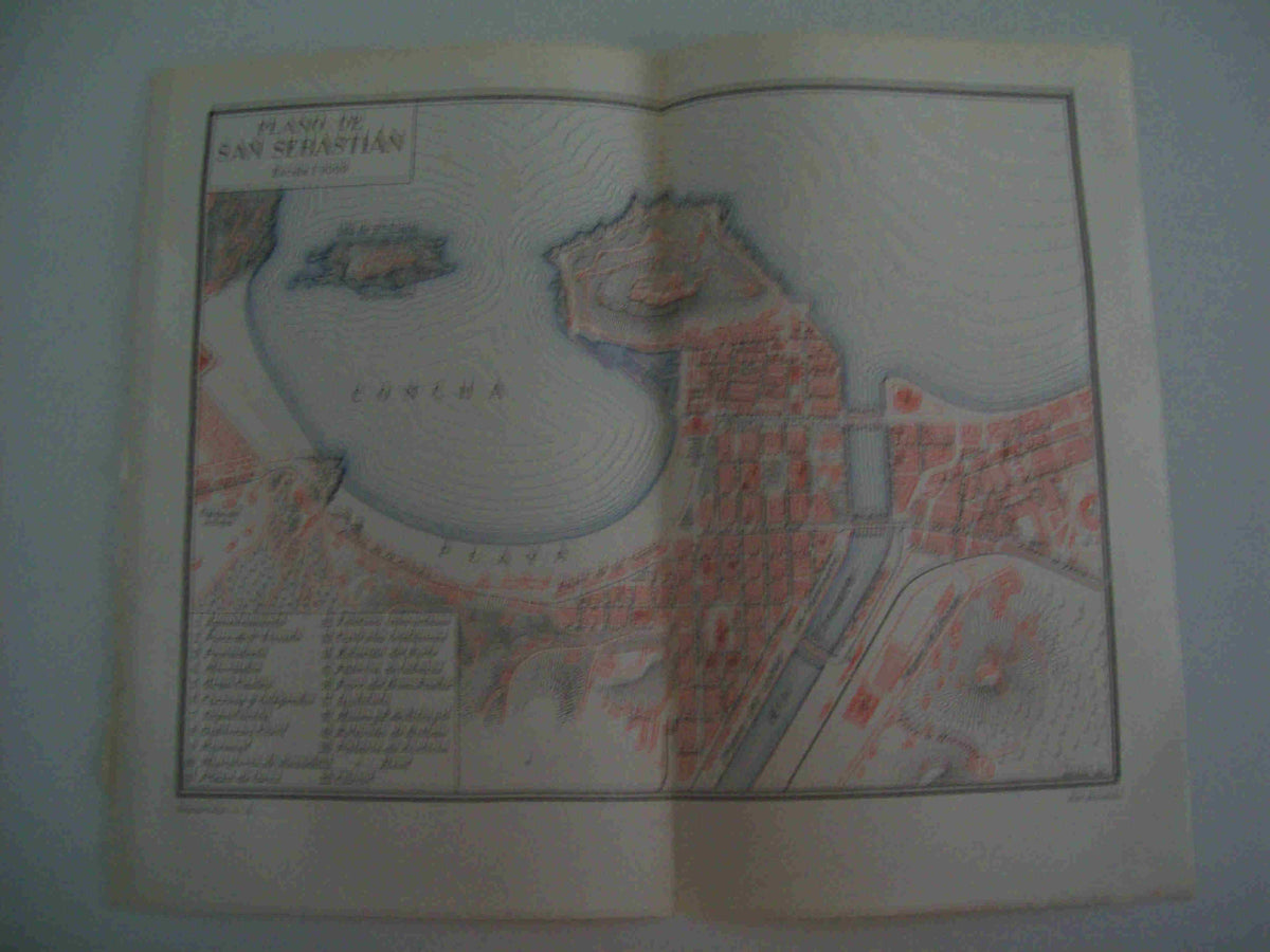 LAMINA ESPASA 18383: Plano de San Sebastian