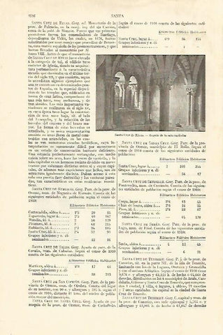 LAMINA ESPASA 18468: Santa Cruz de Rivas Palencia