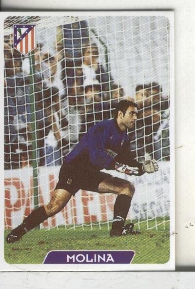Cromos: Super Futbol liga 96: At.Madrid: Molina