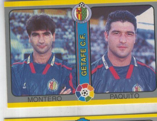 Cromos: Futbol Total Liga 95: Getafe C.F.. numero 282: Montero y Paquito