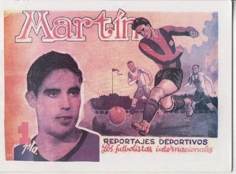 Reportajes Deportivos Los Futbolistas internacionales: Martin