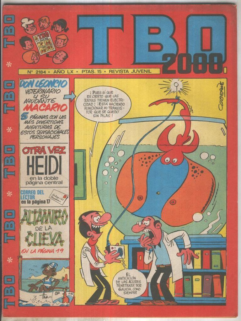 TBO 2000 numero 2184: Otra vez Heidi por cubero