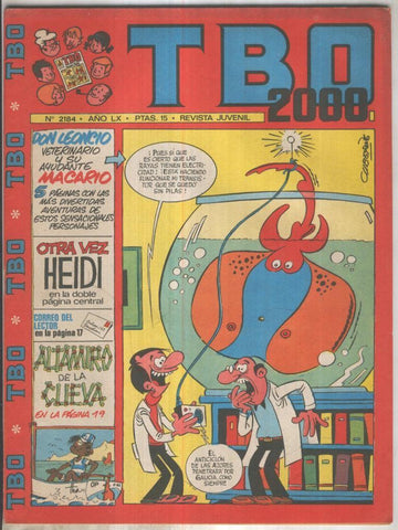 TBO 2000 numero 2184: Otra vez Heidi por cubero