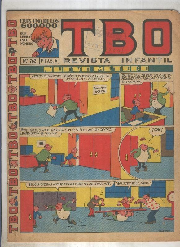 TBO numero 762: Nuevo metodo (Blanco), (numerado 3 en trasera)