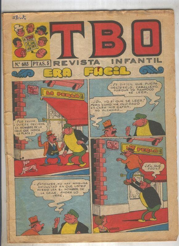 TBO numero 685: Era facil (Urda)