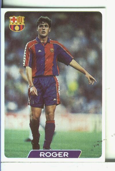 Cromos: Super Futbol liga 96: F.C.Barcelona: Roger