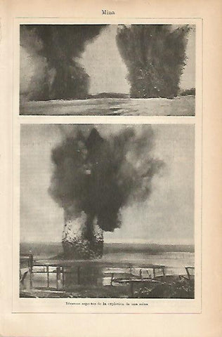 LAMINA ESPASA 5181: Explosion de una mina